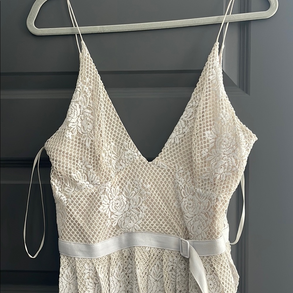 Free people match point lace midi dress - Picture 7 of 8